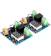 FORIOT 2Pcs XH-M609 Voltage Protection Digital Display Switch Module DC 12V-36V Low Voltage Disco...