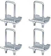 heneng 4 Pcs Strut Beam Clamp for Back to Back 1-5/8