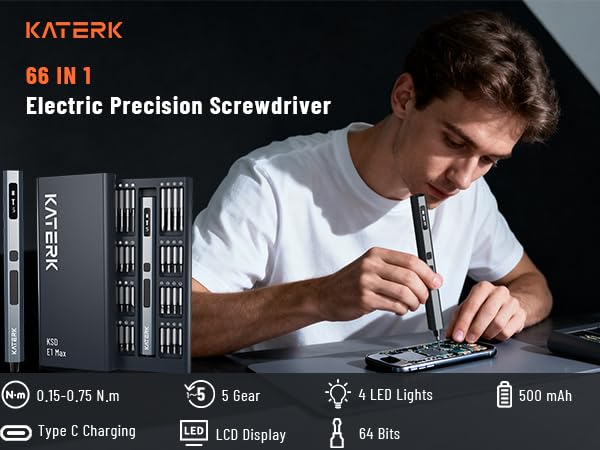 Katerk Electric Precision Screwdriver
