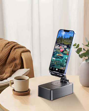 phone speaker stand