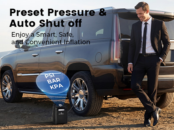 Cordless Portable Tire inflator