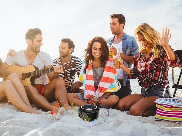 Waterproof Wireless Speaker with Suction Cup