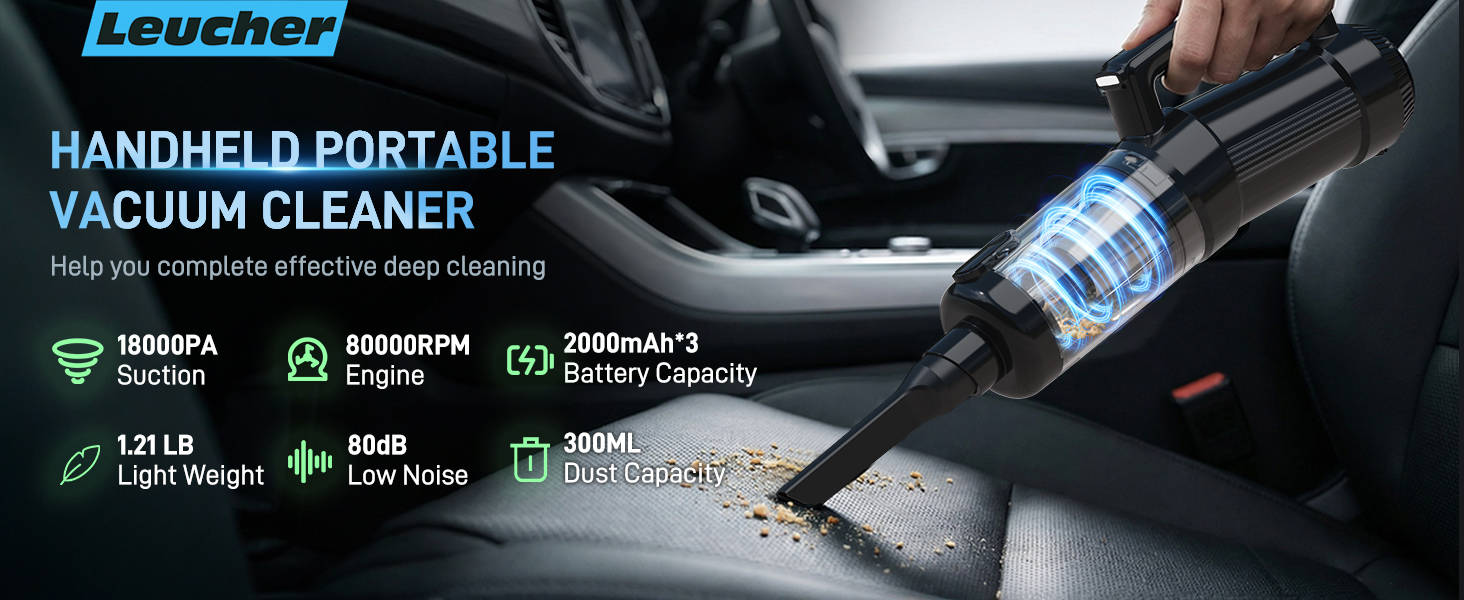 portable vacuum for car