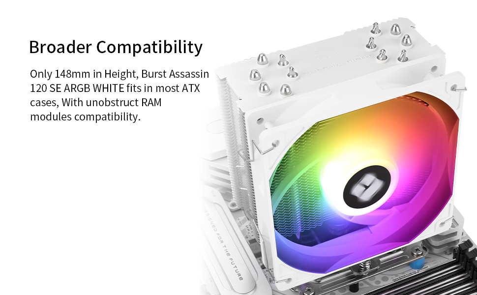 BA120 SE ARGB WHITE cpu cooler