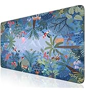 Anyshock Mouse Pad Large, XL Keyboard and Mouse Pad, Non Skid Computer Mat for Gaming, Plant Vint...