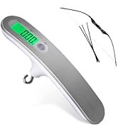 Digital Bow Scale for Draw Weight - 110LBS/50KG Recurve/Compound Bow Draw Weight Scale Handheld w...