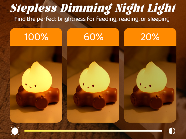 Dimming night light