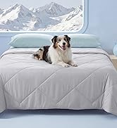 Luciphia Premium Cooling Dog Blanket for Small Medium Dogs Q-max>0.4 Washable Self-Cooling Cat Pe...