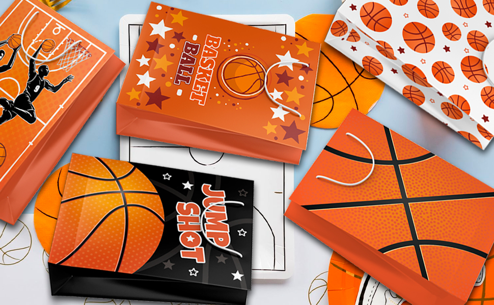 basketball paper bags