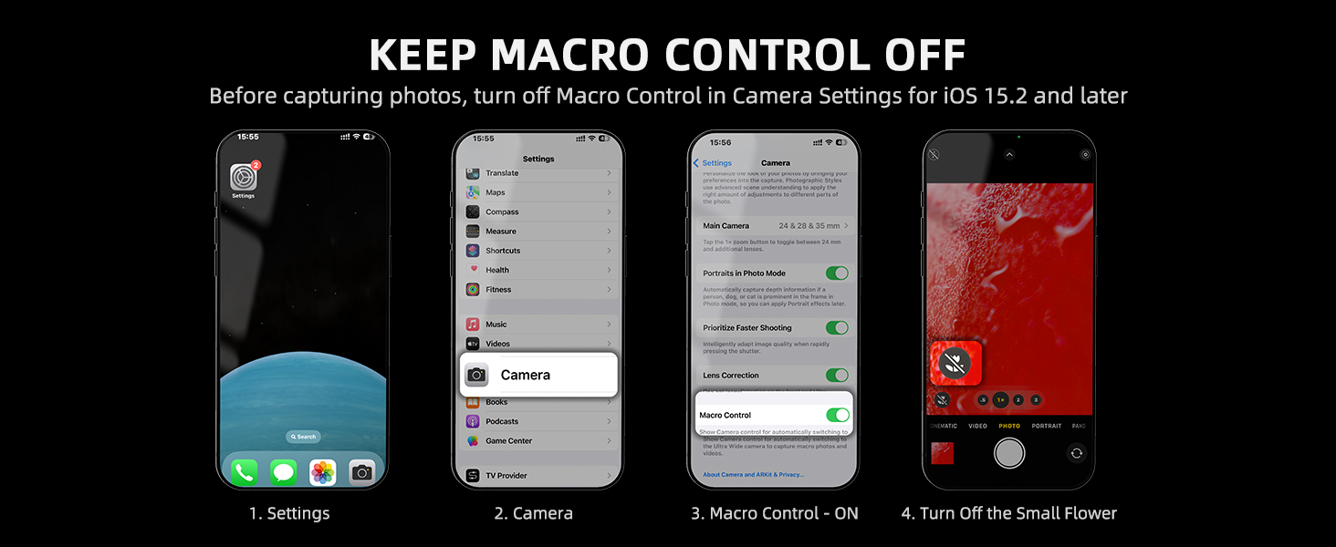 Keep Macro Control OFF