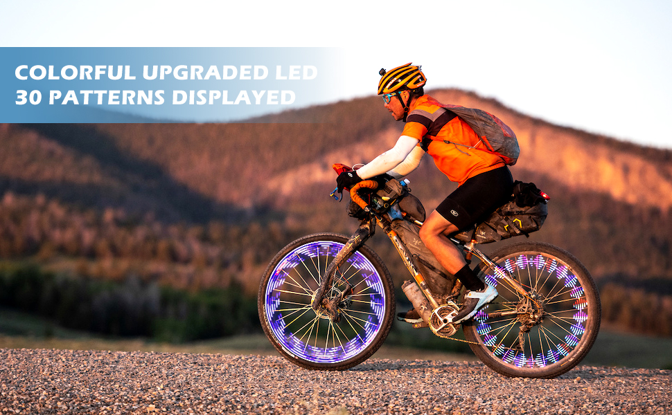 bike wheel lights for night riding