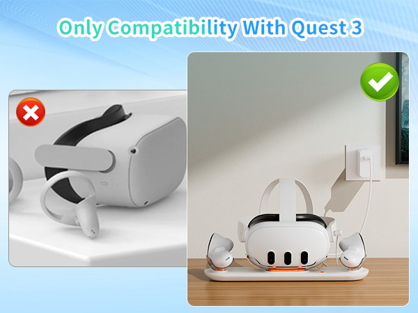 Charging Dock for Meta Quest 3