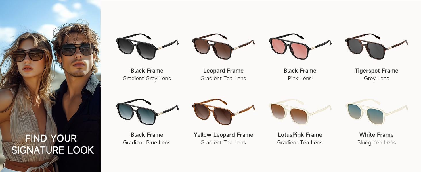 mutlicolor sunglasses for daily wear