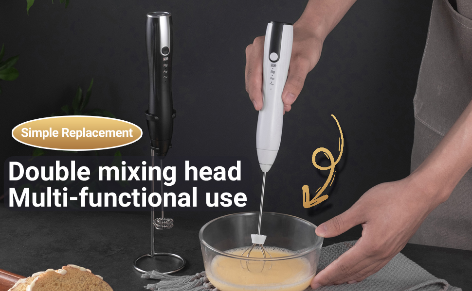 Double mixing head Multi-functional use