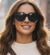 TJUTR Oversized Fit Over Sunglasses for Women Trendy Polarized Sun Glasses Over Prescription Glas...
