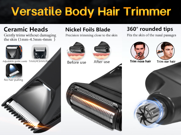 Groin &amp;amp; Body Hair Trimmer