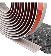 Floor Transition Strip Self Adhesive Carpet &amp; Flooring Transitions Edging Trim Strip PVC Threshol...