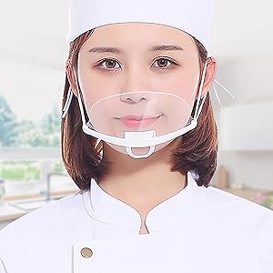 Clear Sanitation Mask