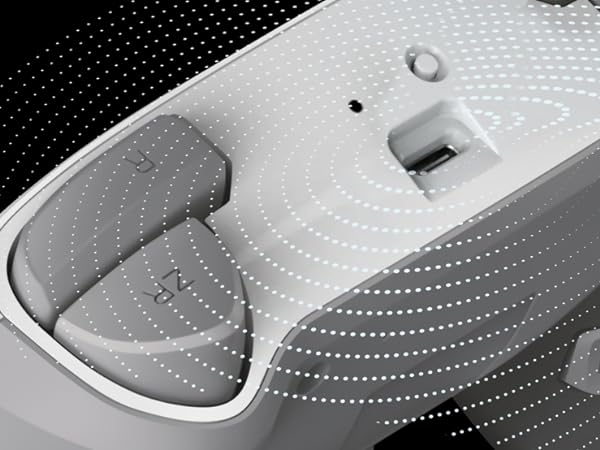 Graphic image to showcase the controller's wireless connectivity.