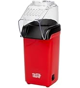 Tasty Hot Air Popcorn Popper, Healthy and Delicious Popcorn in Minutes, Fast and Easy-to-Use, Bui...