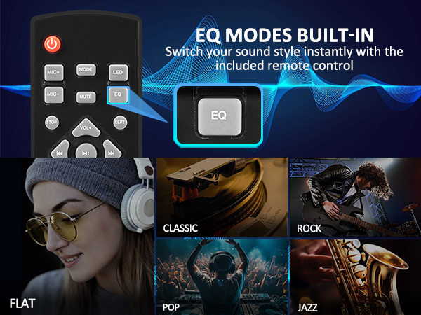 cd player boombox fm radio for home with remote control