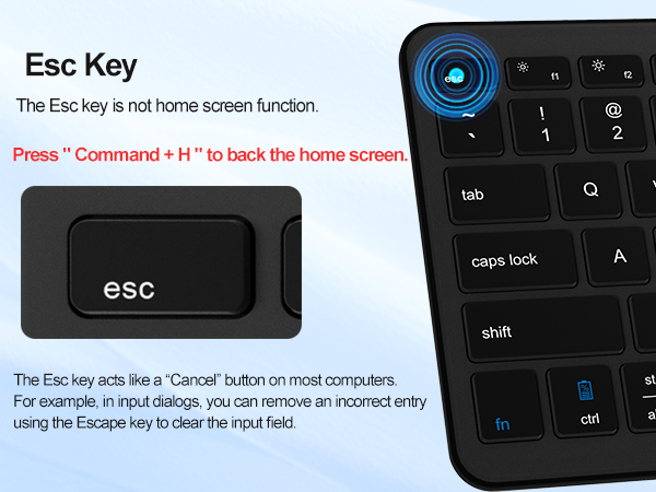 Bluetooth keyboard for iPad