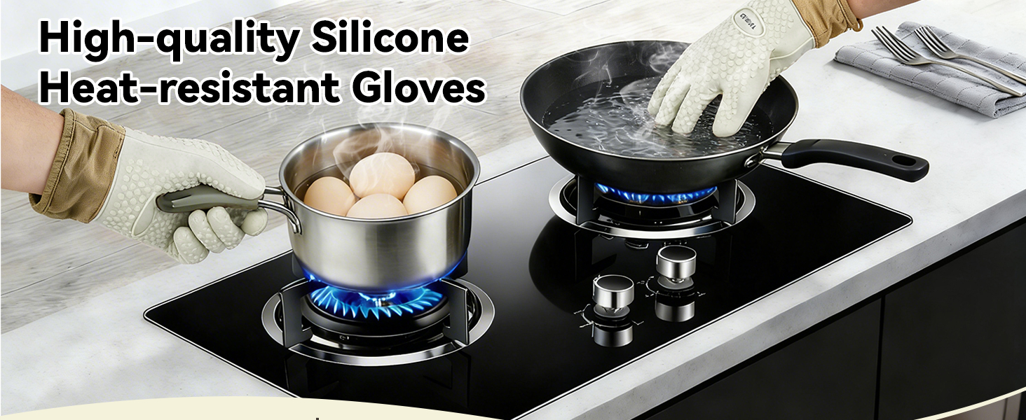 silicone oven mitts