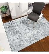 chakme Office Chair Mat for Hardwood Floor, 60"x45" Desk Chair Mat for ?Low Pile Carpet, Easy Gli...