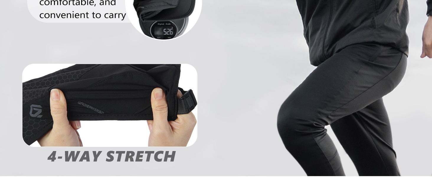 Unstructured design allows the hat to be folded into a backpack or pocket for easy carrying