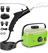 Flgocexs Steam Cleaner for Home,2500W Pressurized Steam Cleaner with 3 Brush Heads Portable Steam...