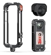 VRIG Cage for Insta360 X4 Accessories,Quick Release Insta360 X4 Cover Case,Aluminium Protective F...