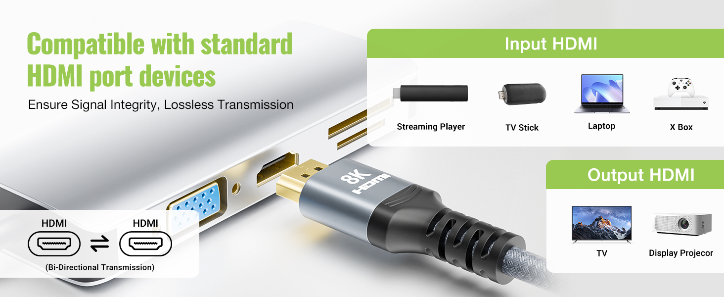 8k extension extension hdmi cable