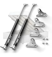 Vepagoo 28 Inch Gas Struts 400Lb/1779N Shock Spring Lift Support with L-Type Mounts for RV Bed Do...