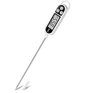 Digital Instant Read Meat Thermometer Kitchen Cooking Food Candy Thermometer for Oil Deep Fry BBQ...
