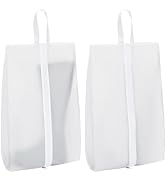 Vorspack Shoe Bags for Travel - 2 Pack Extra Large Transparent Shoe Organizer with Handle Dustpro...