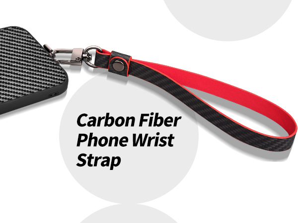 Carbon Fiber Phone Wrist Strap