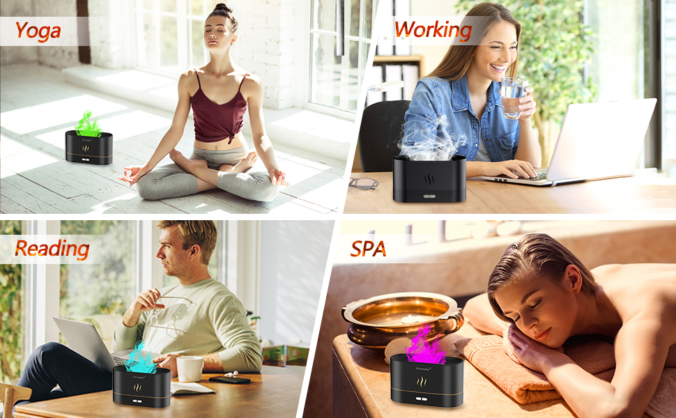 Flame Essential Oil Diffuser