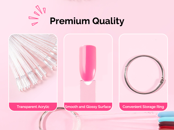 Nail Swatch Sticks