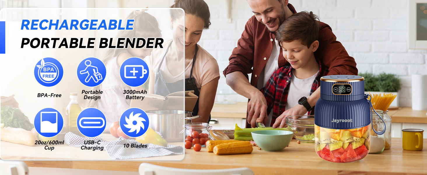 Personal size blender