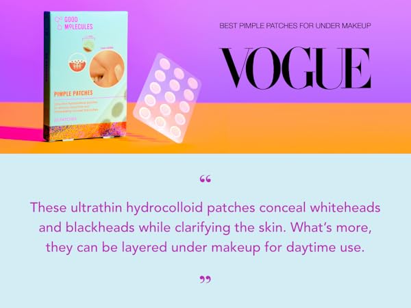 Voted Best pimple patches for under makeup by Vogue