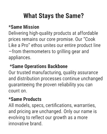 temppro will stay the same mission operation backbone and products as Thermopro