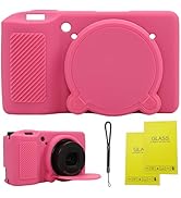 SZHSYJY Case for Ricoh GR III/GR III X Removable Lens Cover,Silicone Cover Rubber Soft Camera Cas...