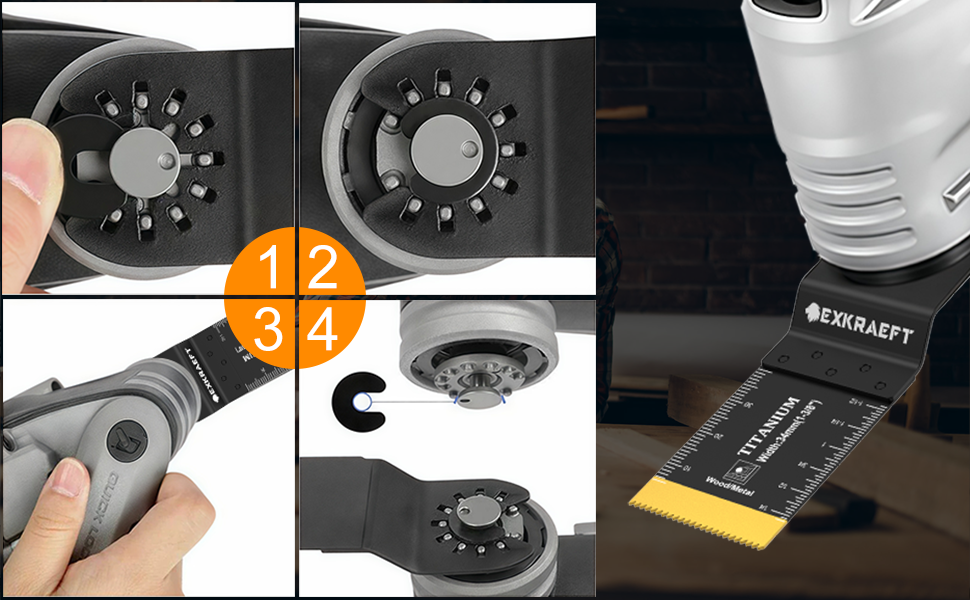 Multi Tool Blades Kits