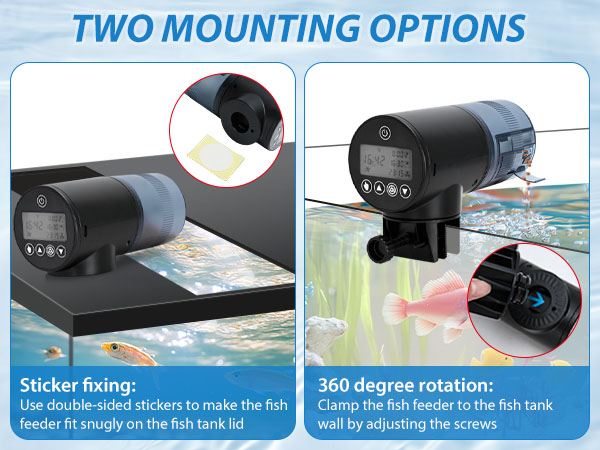 wifi fish feeder for aquarium