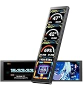 upHere 9.2" Universal LCD Screen for PC,PC Temperature Display Panel,LCD Screen Display,CPU RAM H...