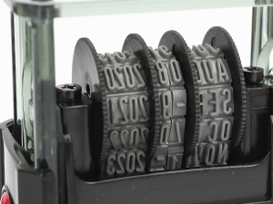 self inking date stamp