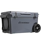 EchoSmile 25/30/35/40/60/75 Quart Rotomolded Cooler, Built to Stand up to The Rigors of The Journey