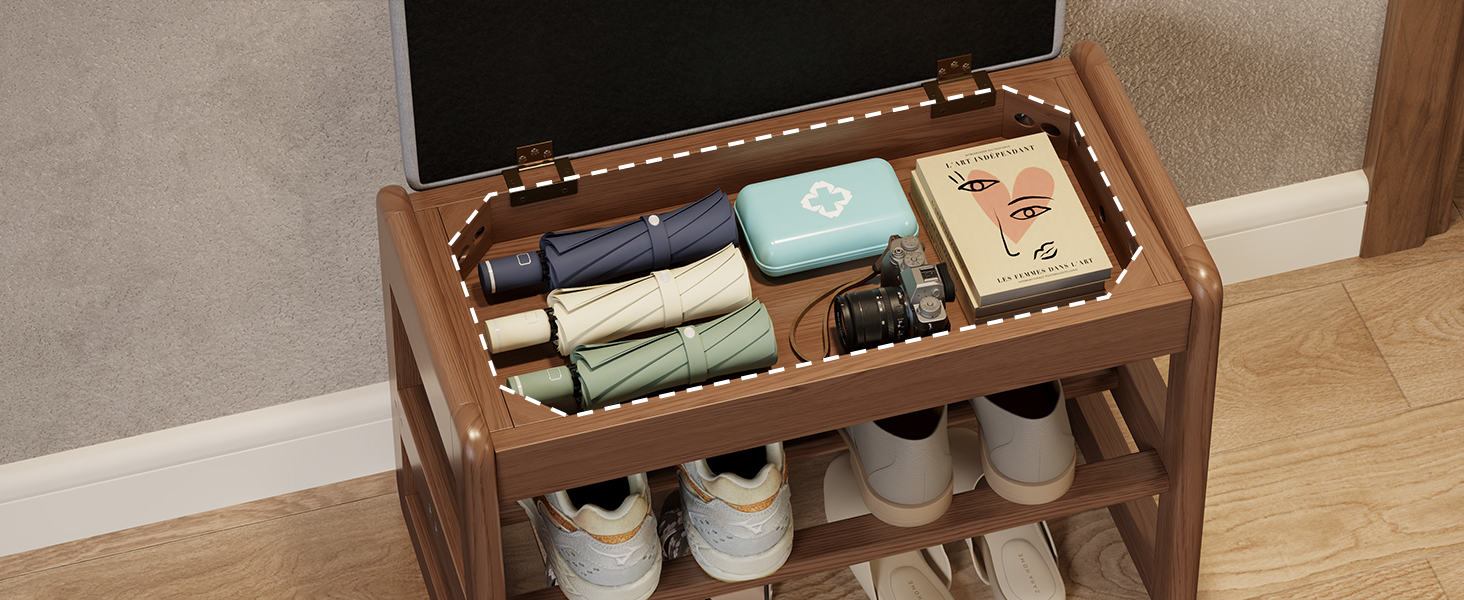 shoe rack bench