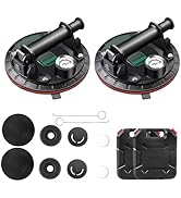 Preshwous Glass Suction Cups to Lift Large Glass, 8'' Heavy Duty Vacuum Suction Cup with Pressure...