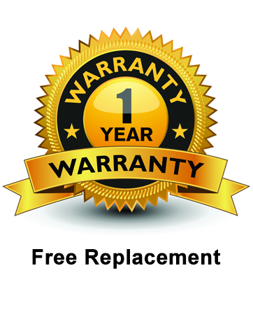 1 year Free Replacement
